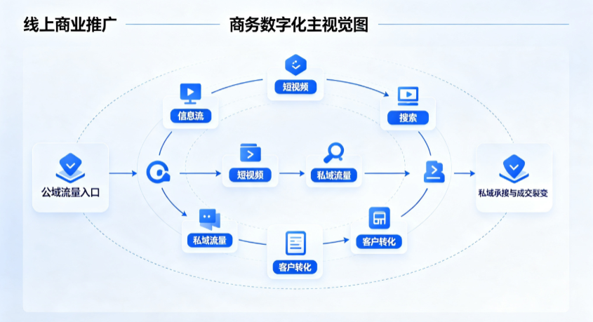 江西线上商业推广怎么做？全域流量闭环搭建与低成本转化实战指南